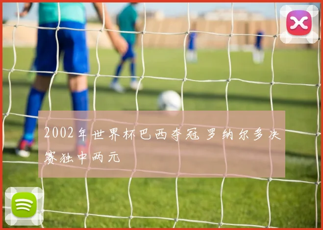 2002年世界杯巴西夺冠 罗纳尔多决赛独中两元